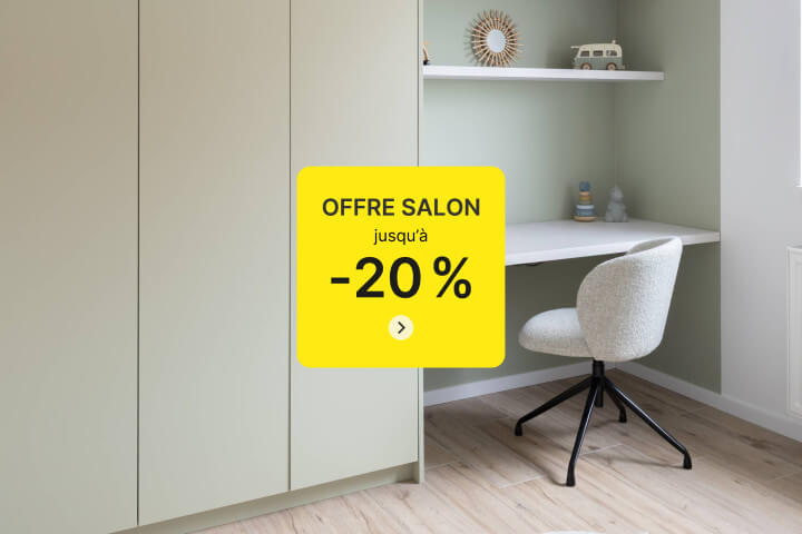 OFFRE SALON: jusqu'à 20% de réduction!