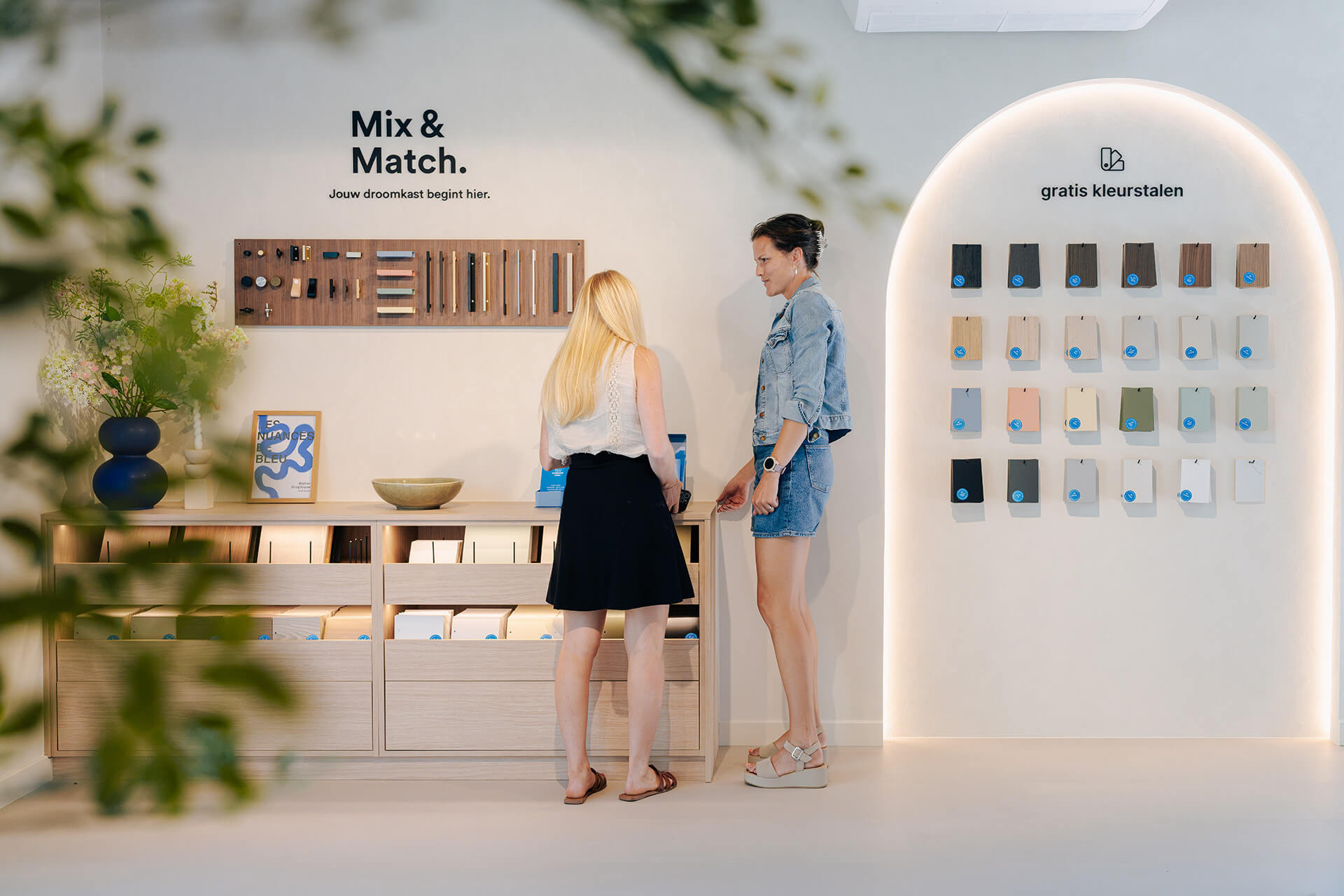 Maatkasten Online showroom Gent