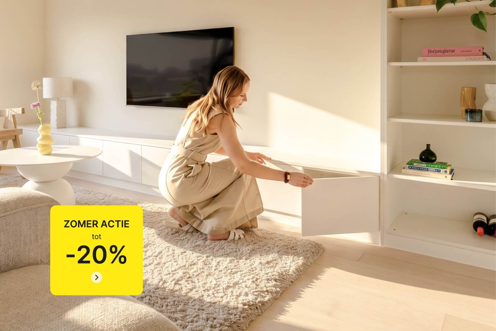 Zomer actie bij Maatkasten Online I Tot 20% korting