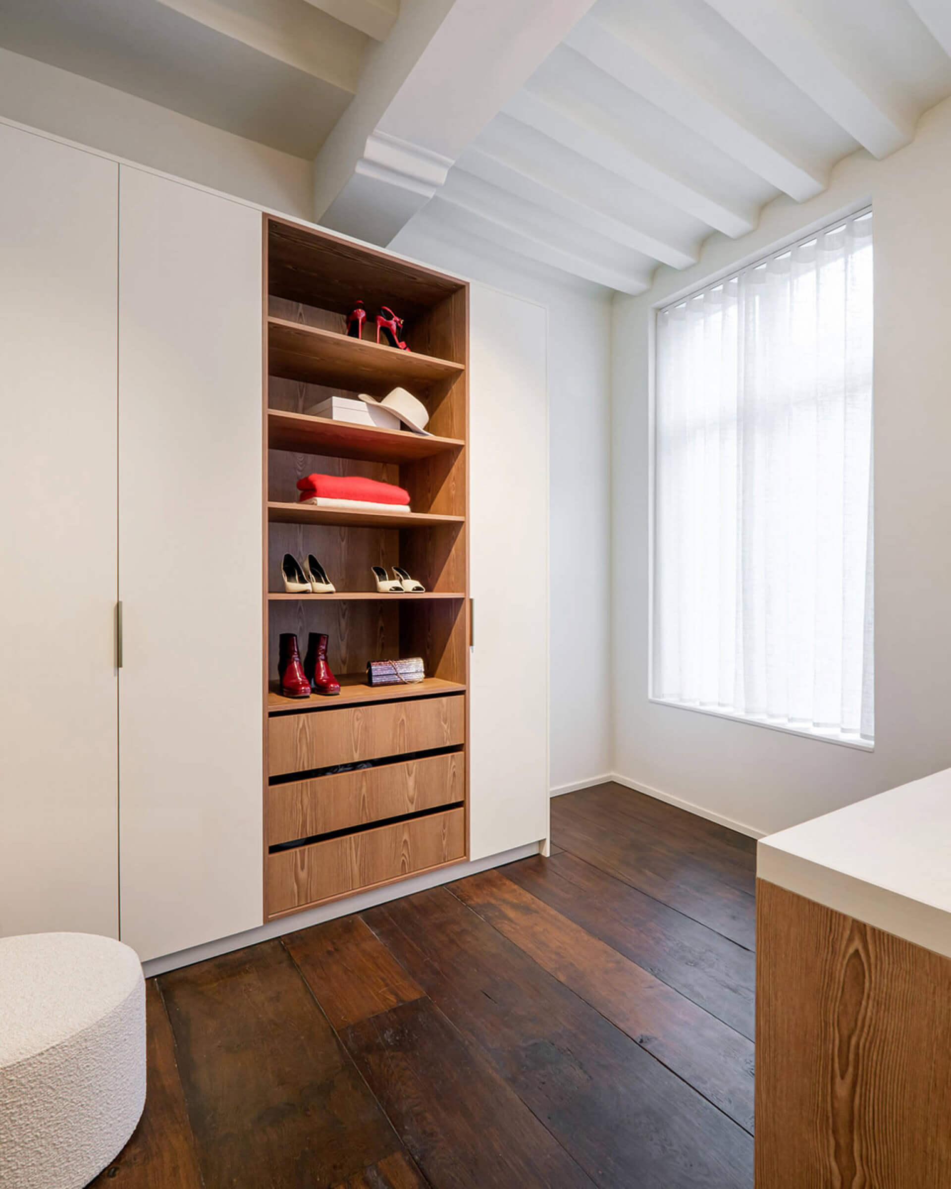 Dressing avec îlot dressing avec poignées Pure en laiton