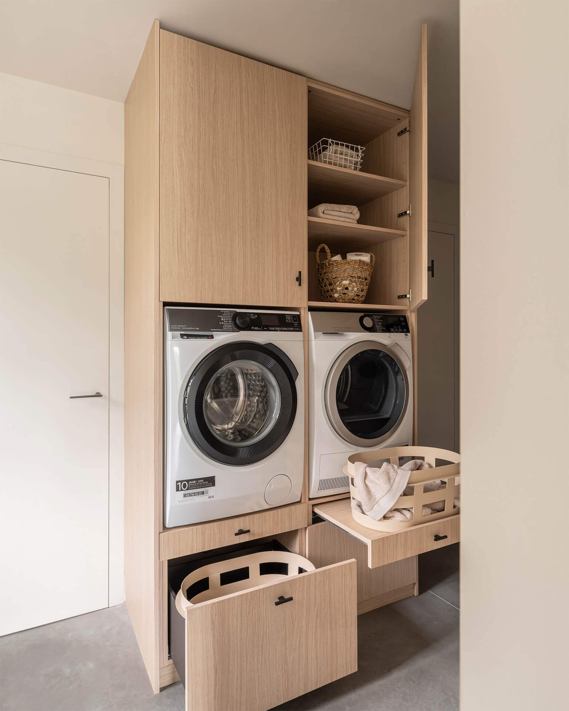 Colonne de lavage sur mesure de Maatkasten Online