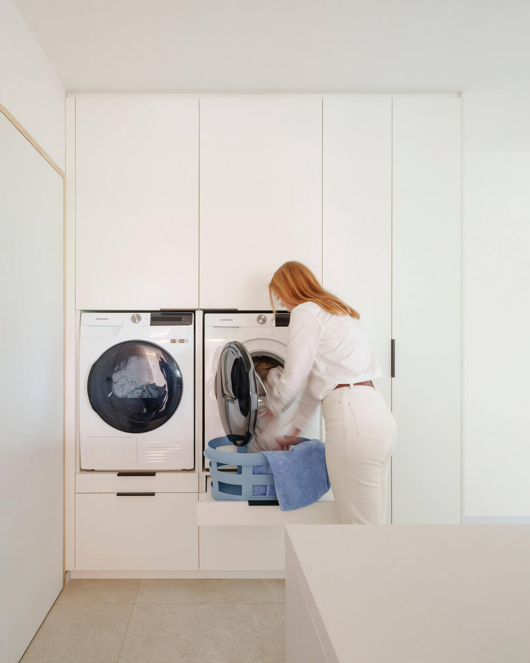 Wasmachinekast op maat