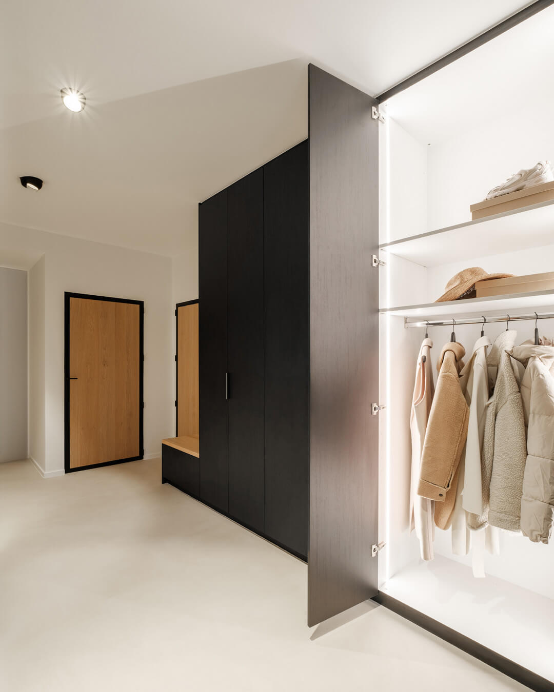 Vestiairekast op maat van Maatkasten Online