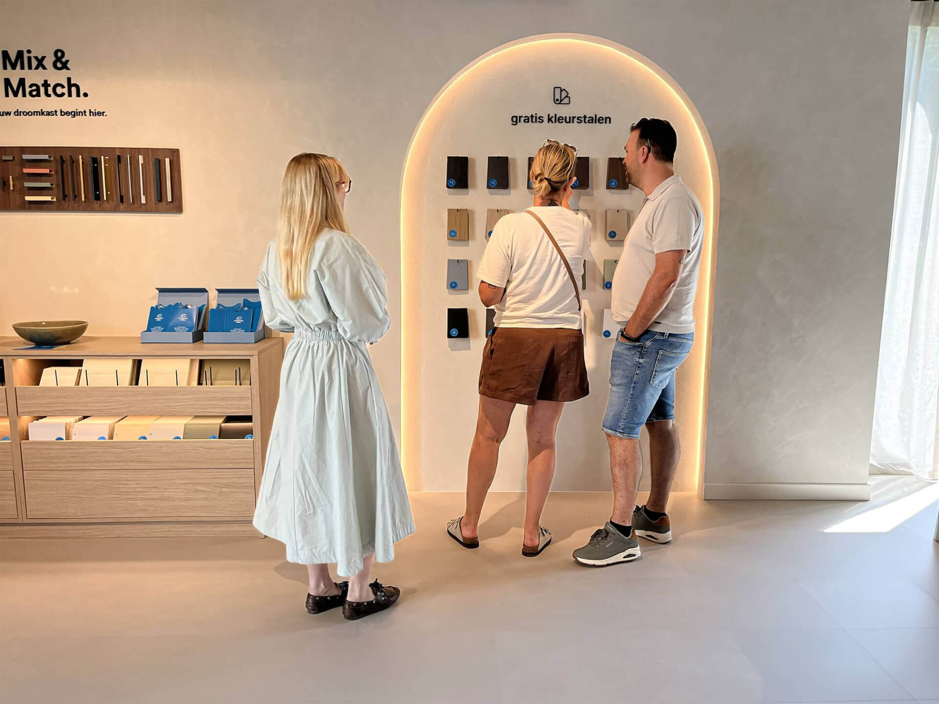 showroom van Maatkasten Online in Sint-Martens-Latem