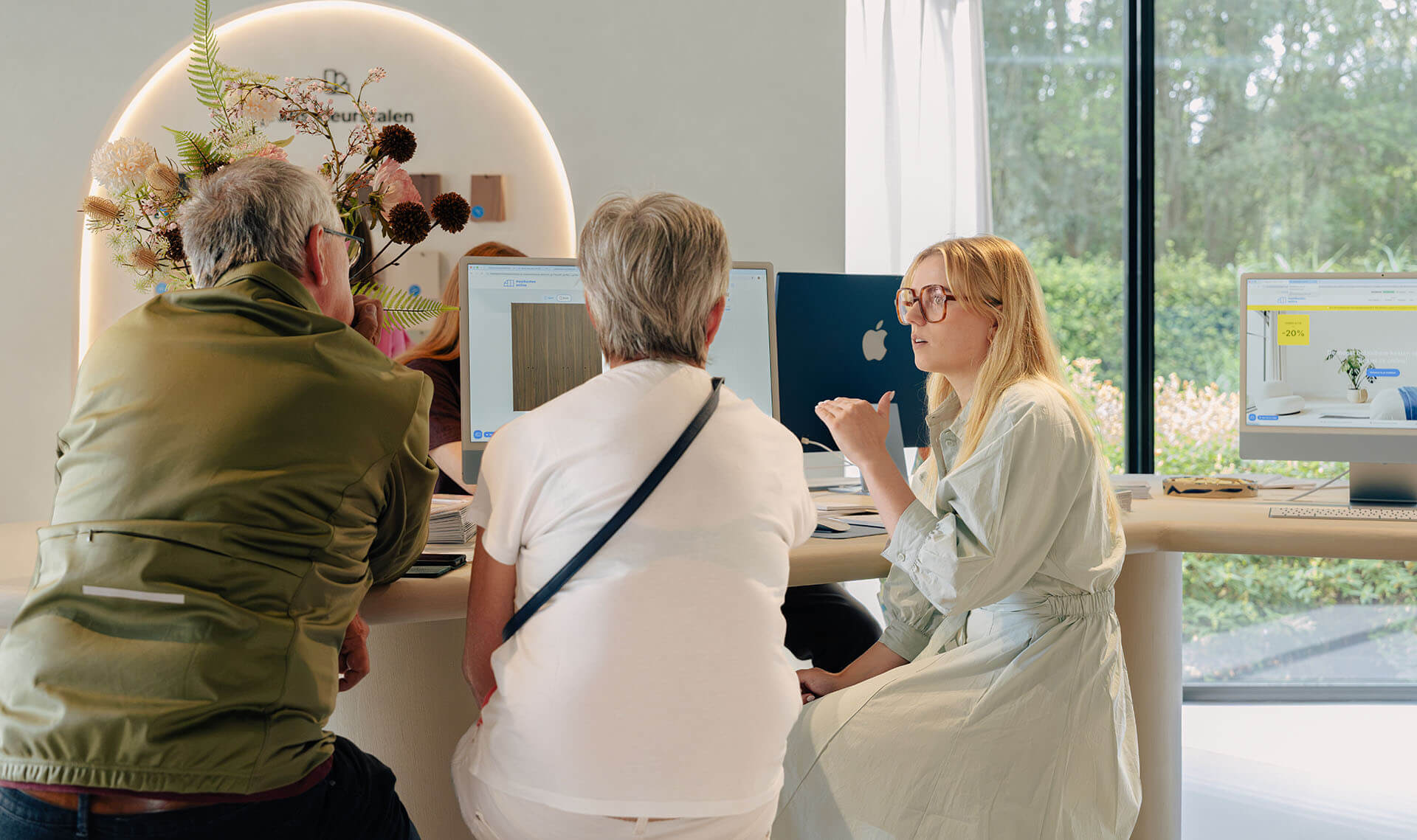 Kastontwerp finaliseren en bestellen in showroom Sint-Martens-Latem