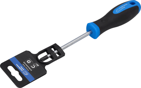 PH2-schroevendraaier van 100 mm voor krachtig en precies werk. Ergonomisch, duurzaam en ideaal voor montage van maatkasten.