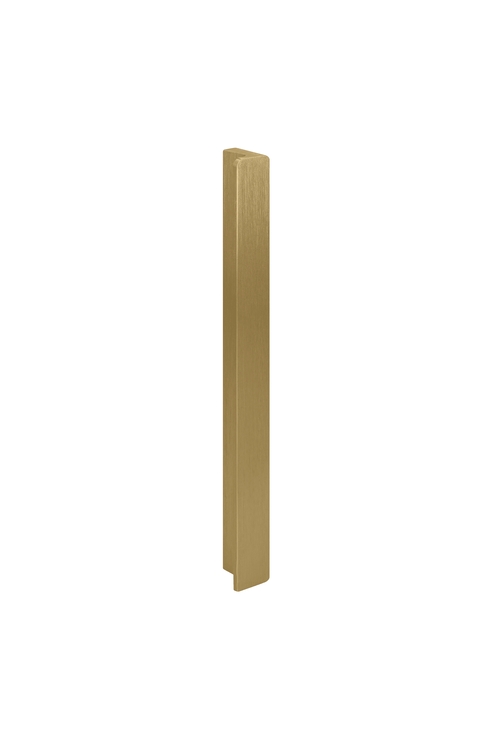 Brass bar 20cm length, vertical. Handle from the Maatkasten Online boutique.