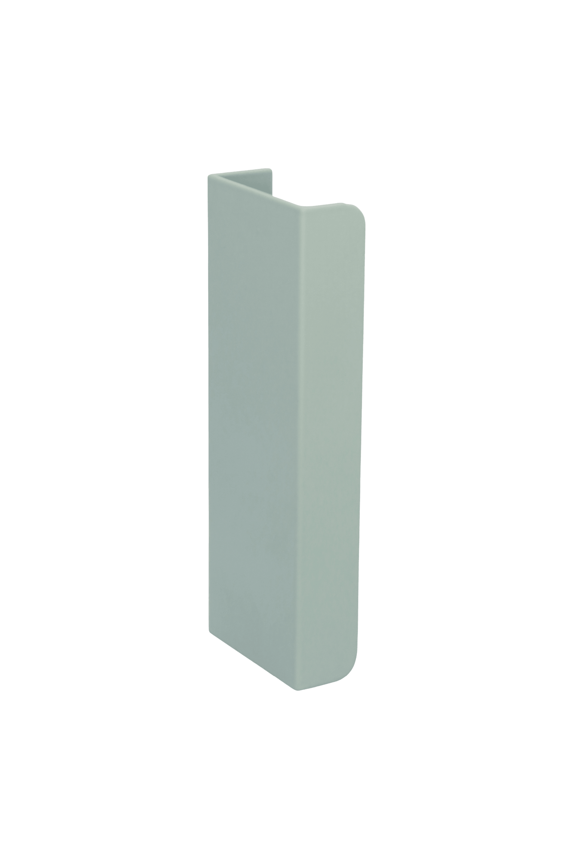 Tonton handgreep in groen, verticaal. Lengte van 12cm. Van uit de boetiek van Maatkasten Online