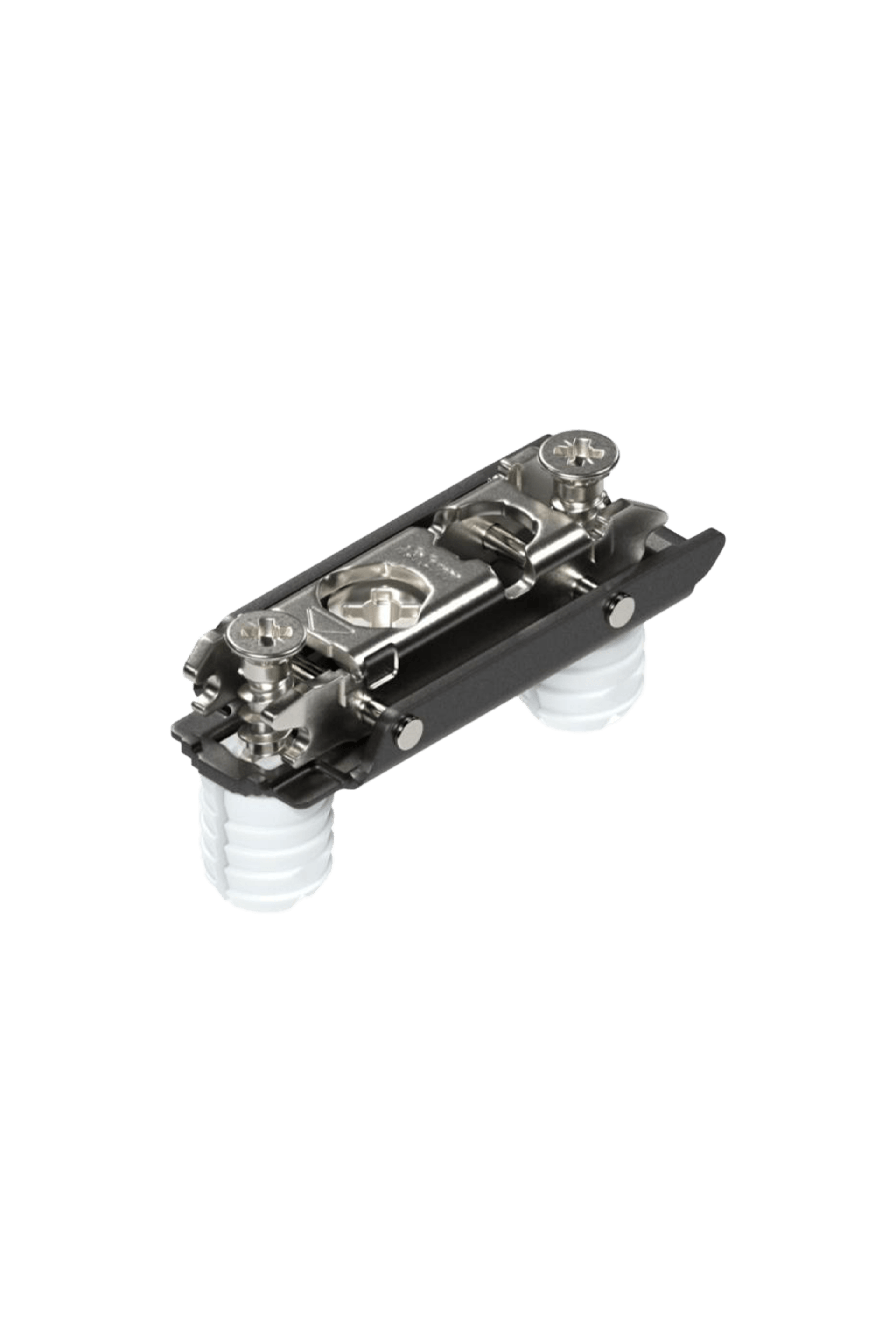 Plaque de fixation noire pour poignées, disponible sur la boutique en ligne Maatkasten Online. Design épuré et minimaliste, idéal pour une finition impeccable sur votre meuble sur mesure.